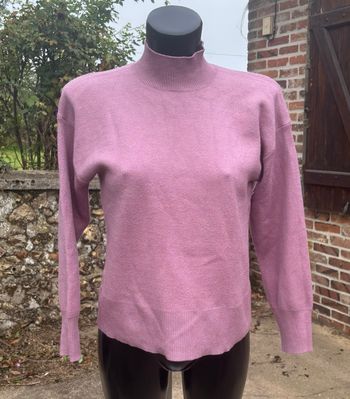 🍇Pull en maille à col montant – Taille 34 (XS) Primark