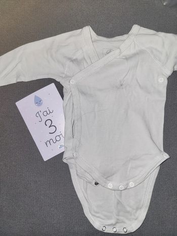Body petit bateau blanc
