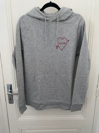Sweat à capuche gris Stanley/Stella