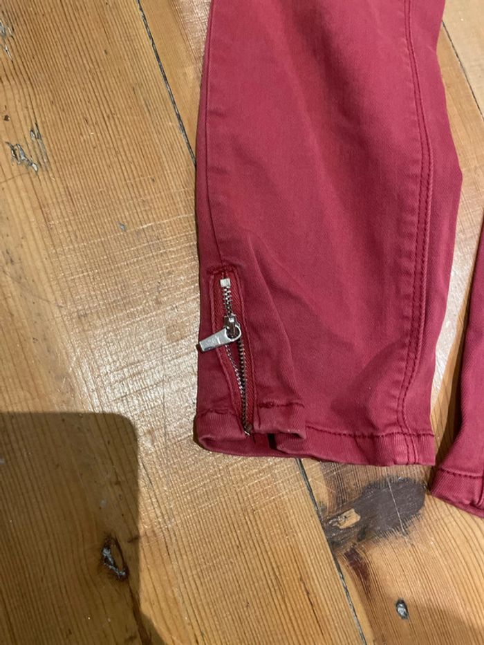 Pantalon grain de malice, terracotta, 36 neuf - photo numéro 2