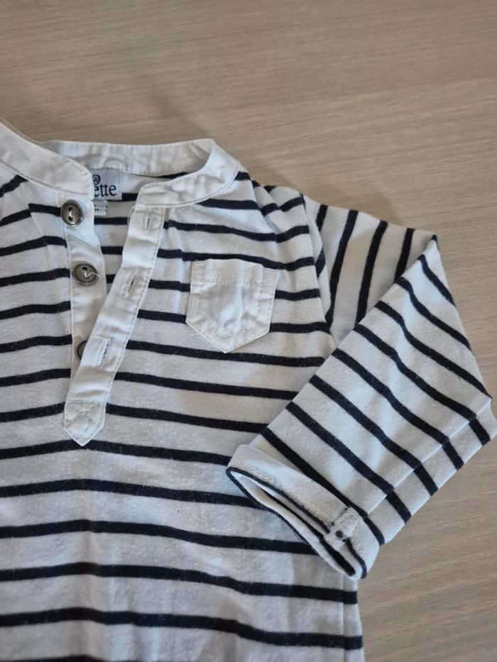 T shirt manches longues 6 mois garçon