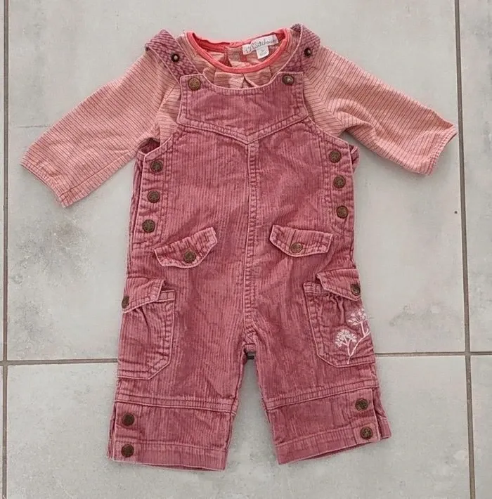 Gros lot de vêtements printemps fille - taille 3 mois - 20 pièces - photo numéro 4