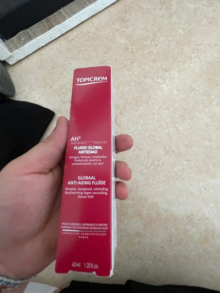 Topicrem AH3 Fluide Anti-Âge – Neuf 40ml - photo numéro 3