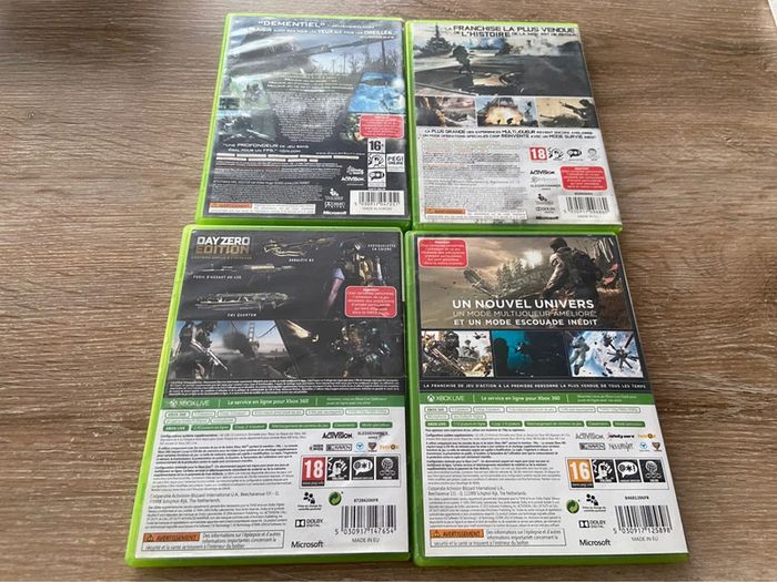 Lot de 4 jeux call of duty xbox 360 - photo numéro 6
