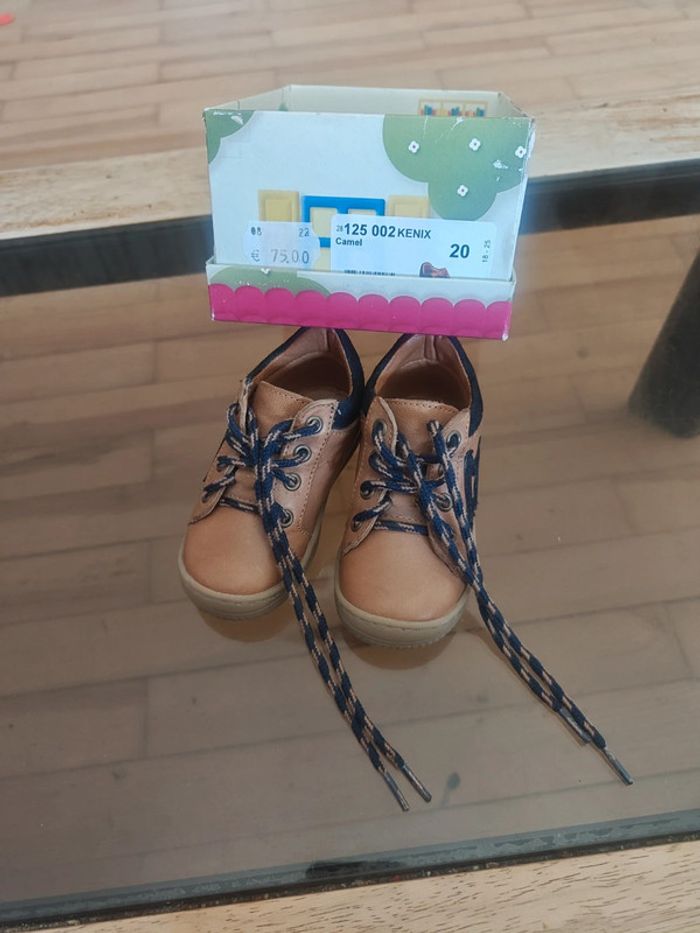 Chaussure de marche Cuir véritable T20 - photo numéro 3