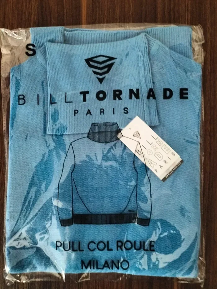 Pull col roulé S billtornade