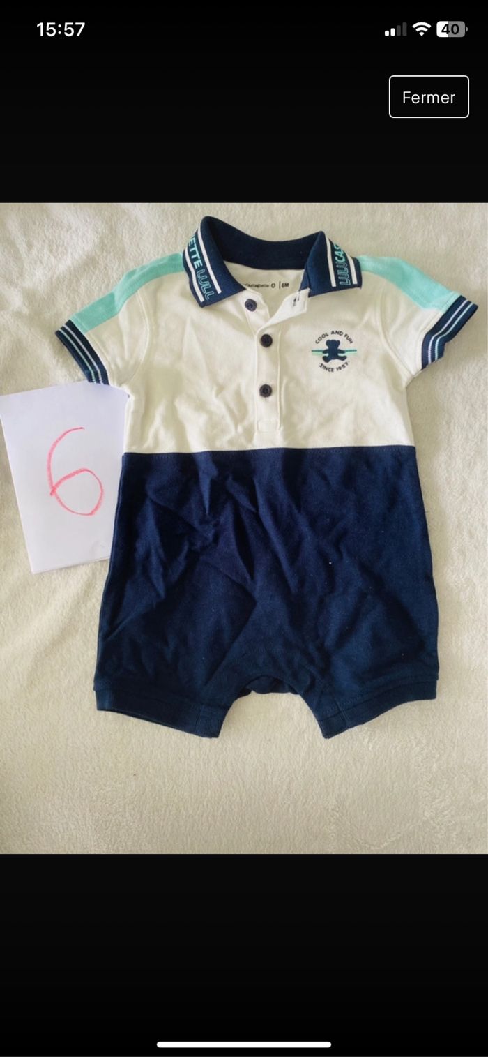 Lot 6 mois garçon - photo numéro 5