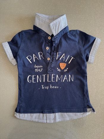 Lot de 3 tee shirts MC 24 mois