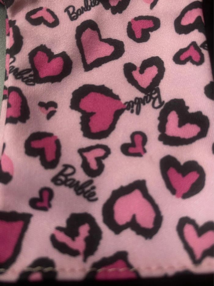 robe Barbie Fashionista cœurs roses - photo numéro 3