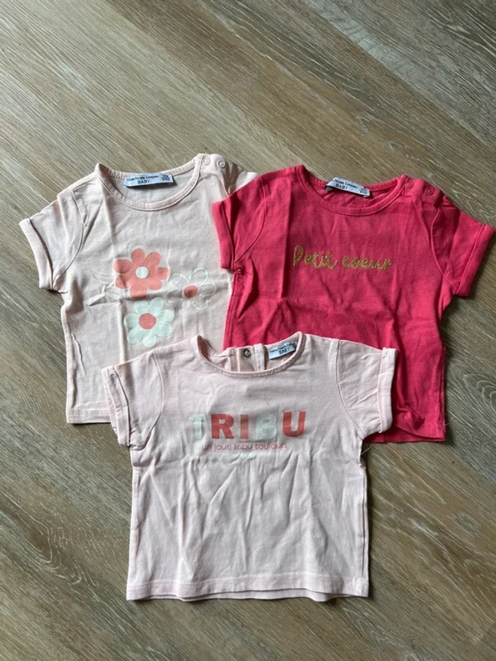 Lot de t-shirt 18 mois