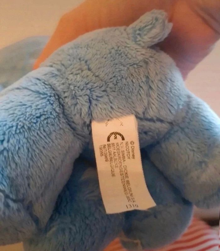 Peluche dumbo disney nicotoy - photo numéro 3