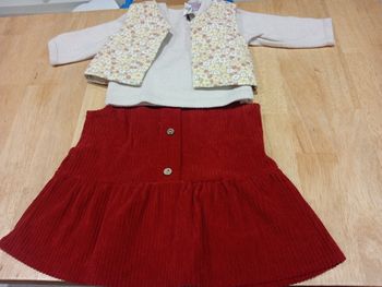 Ensemble Hiver P'tit Môme Fille 6 Mois 