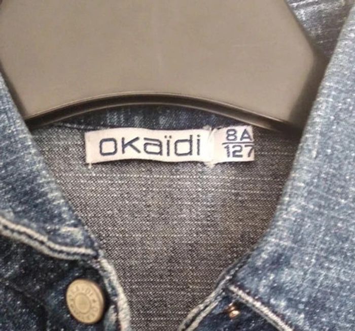 Veste en jean Okaïdi 8 ans - photo numéro 3