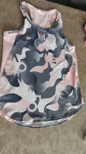 Débardeur sport fille 8-9 ans