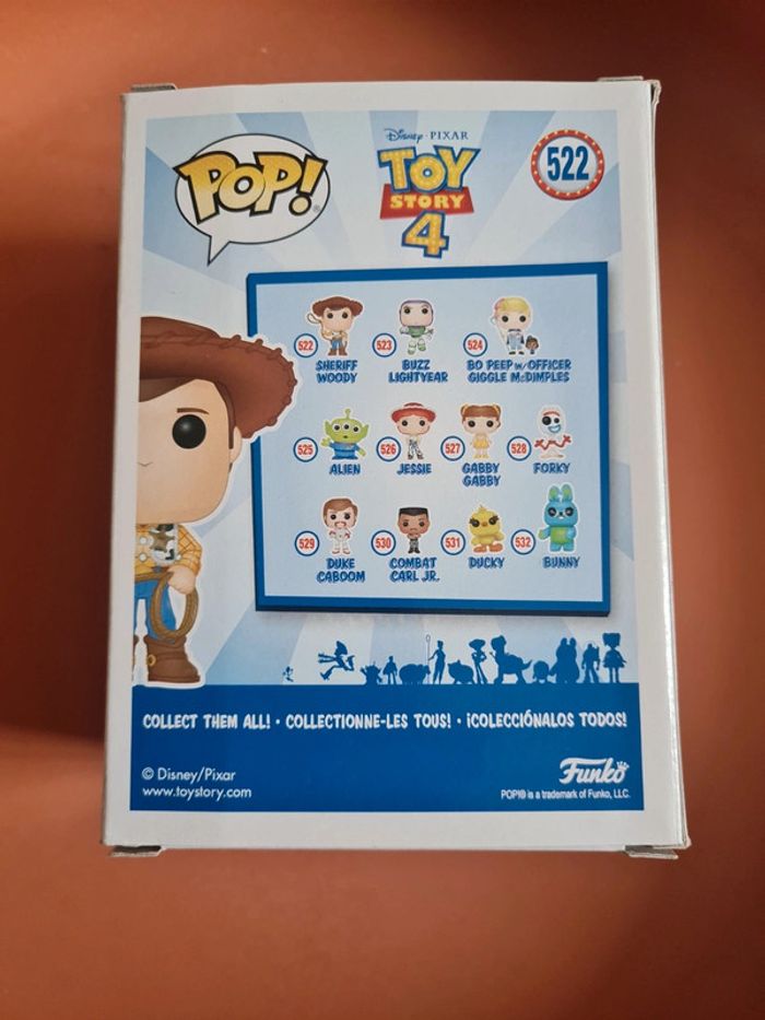 POP Funko 522 - toy story 4 - shérif woody - photo numéro 3