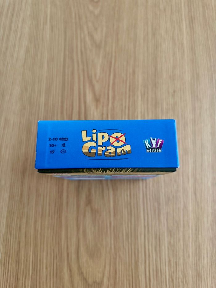 Jeu de cartes Lipogram - photo numéro 3