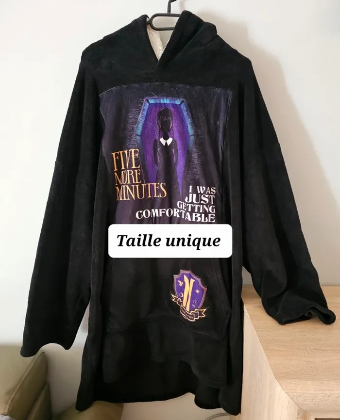 Poncho à manches
