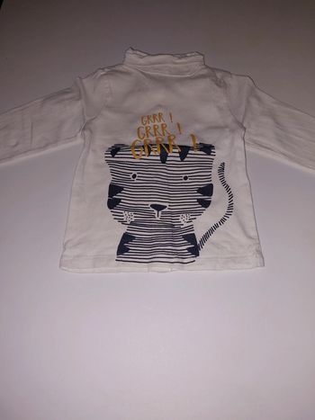 Tee-shirt col roulé