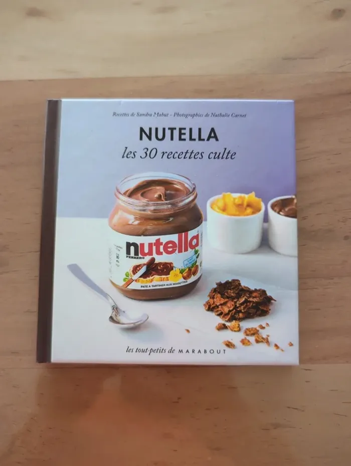 Livre recettes Nutella neuf