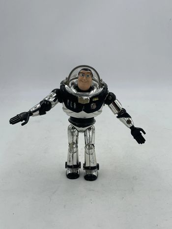 Figurine articulée Disney Pixar Toy Story  Buzz Lightyear Chrome 6" Thinkway