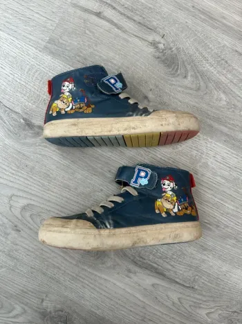 Sneackers montantes bleues - pat patrouille - 31