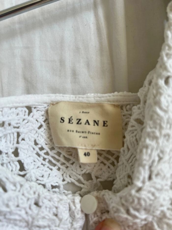 Sezane top Dita taille 40 - photo numéro 3