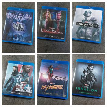 Divers blu-ray série marvel