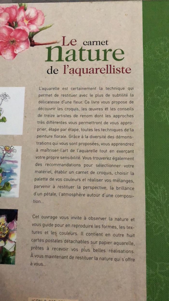 Le carnet nature de l’aquarelliste - photo numéro 4