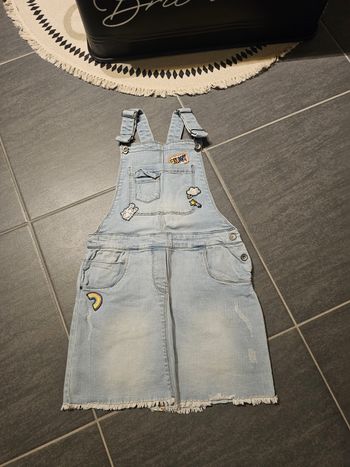 Salopette jupe fille 10 ans