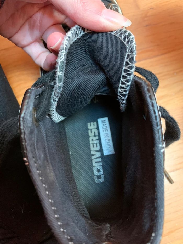 Chaussure Converse noir taille 36.5 - photo numéro 5