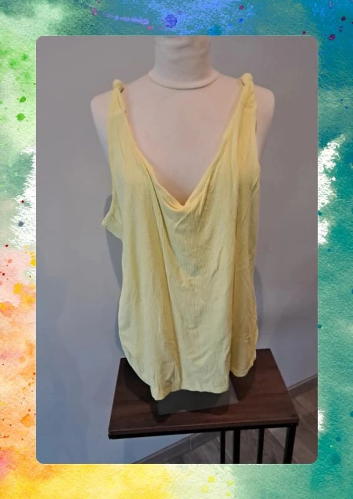 Débardeur xl jaune