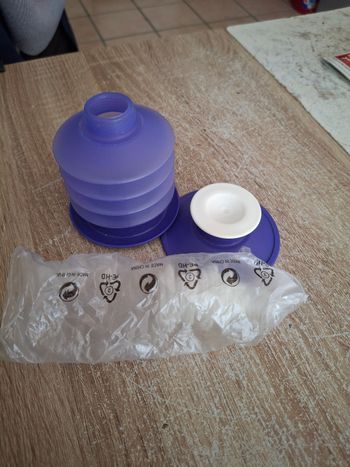 Mini boule tupperware
