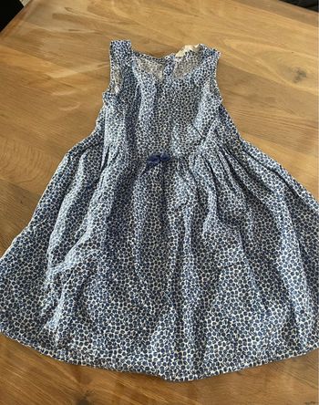 Robe H&M 5-6 ans bleu
