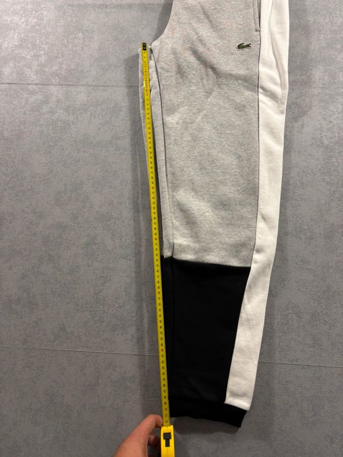 Jogging Lacoste Gris blanc et Noir Taille XS Neuf avec étiquette - photo numéro 9