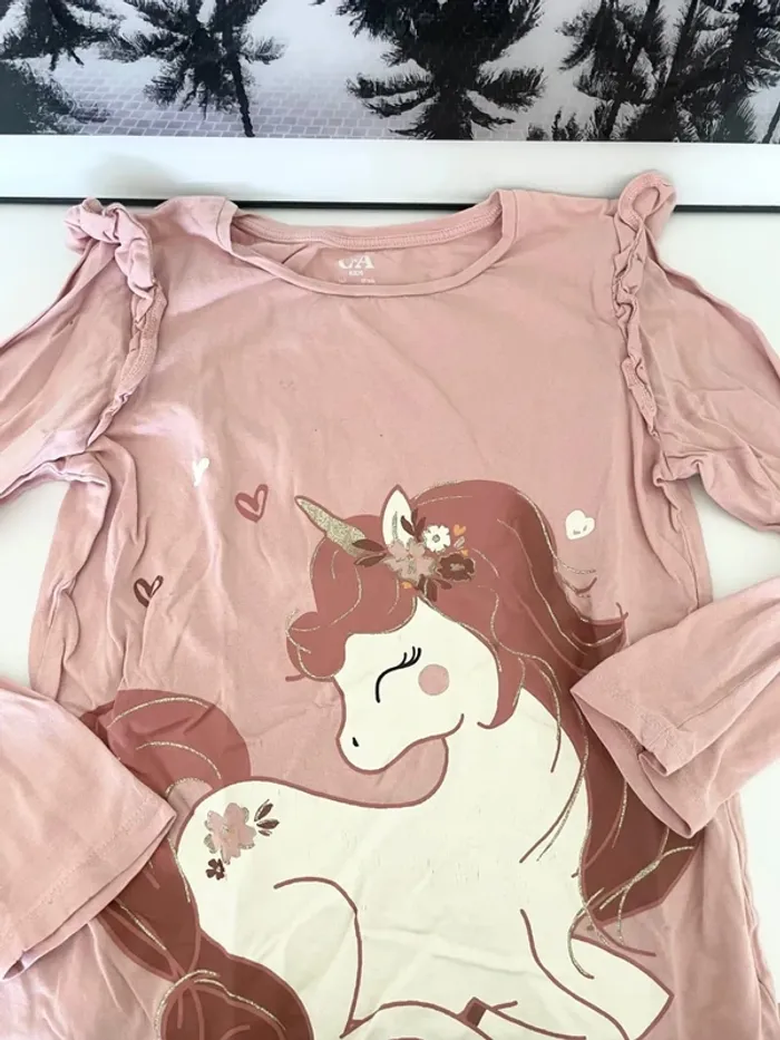 T-shirt licorne C&a 10ans