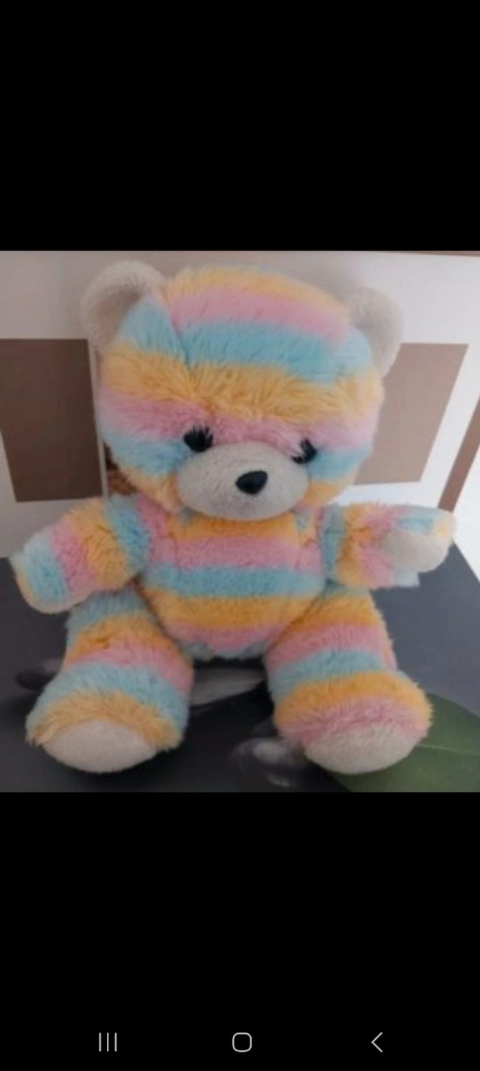 Peluche multicouleurs Ajena 36cm