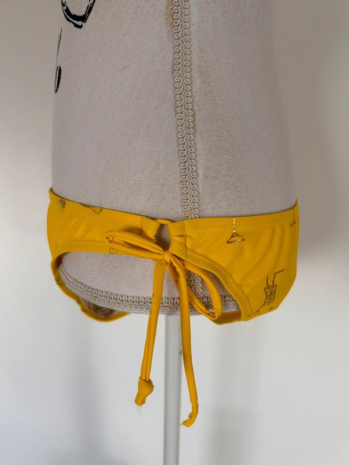 Maillot de bain bikini jaune plage Swimming trucks Traje de baño Costume da bagno neuf - photo numéro 4