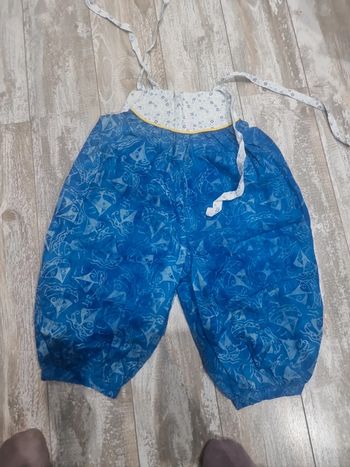 Salopette fait main #orianablfille3ans