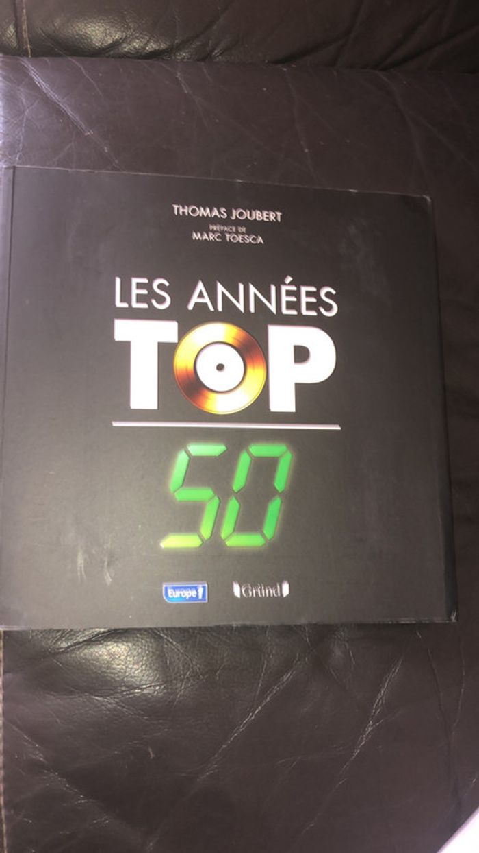 Livre les années Top 50