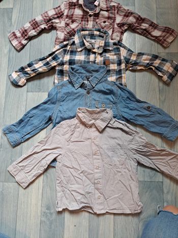 Lot chemise