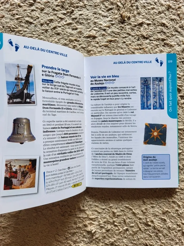 Guide de voyage "Lisbonne, partir en famille" Lonely Planet - avec Livret de jeux et plan - photo numéro 10