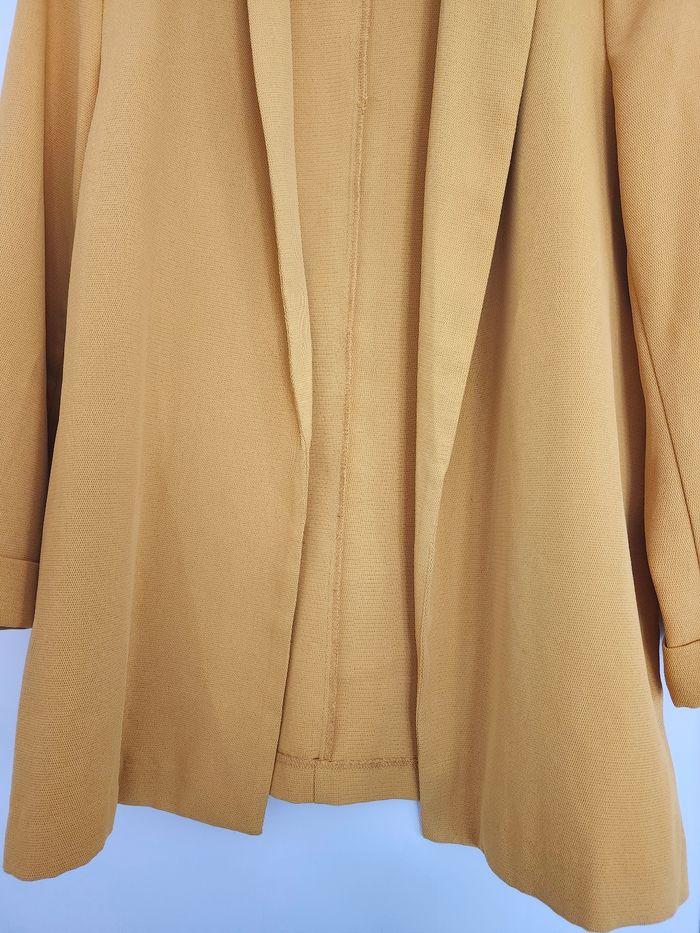 Magnifique blazer moutarde pimkie taille S neuf - photo numéro 3