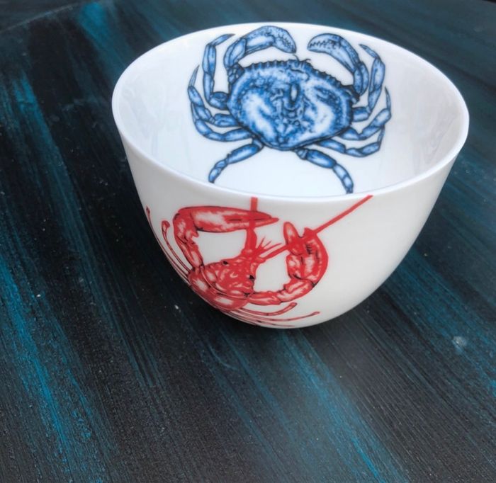 Bougeoir Partylite crustacés