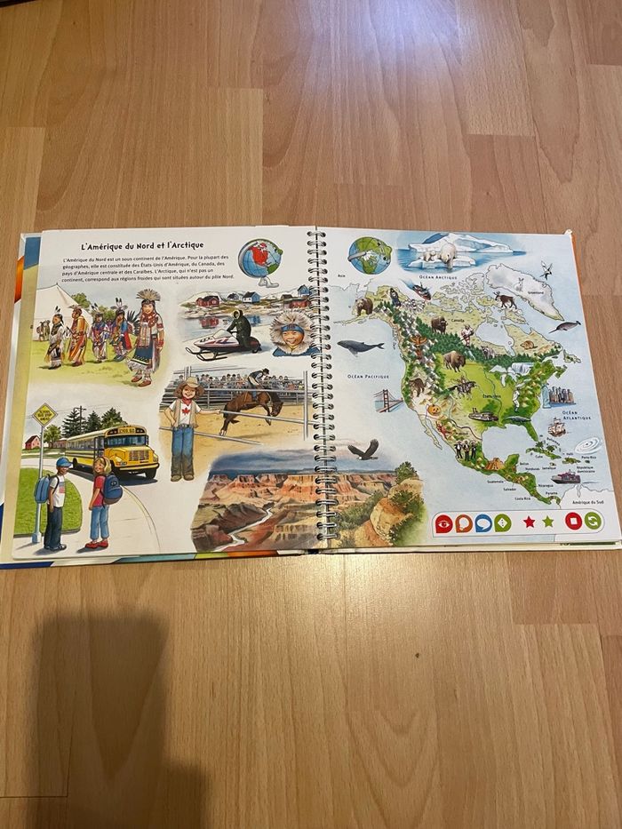 Livre interactif Tiptoi Mon premier Atlas - photo numéro 3