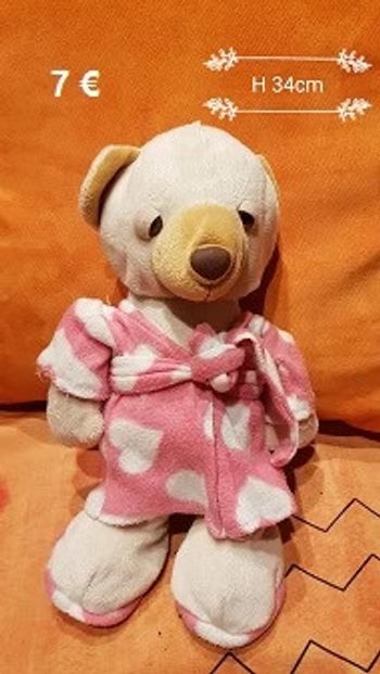 Peluche H 34 cm neuve
