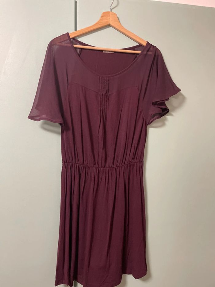 Robe d état mauve grain de maline