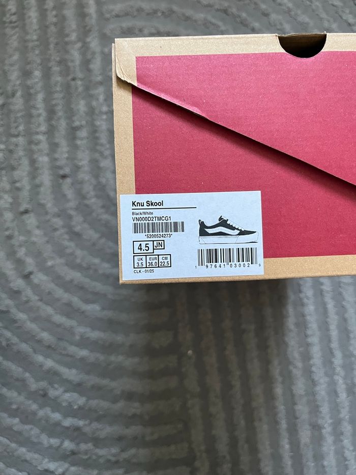 Vans Knu Skool Noir Taille 36 - photo numéro 9