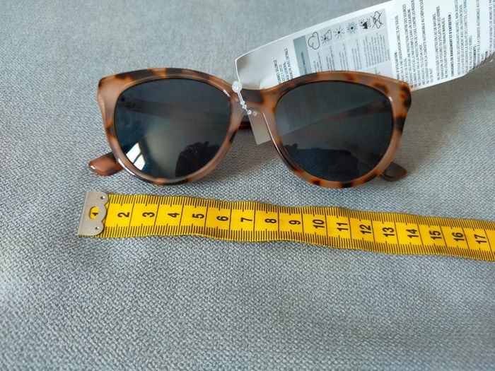 Lunettes de soleil écaille marron – Monture épaisse - photo numéro 6
