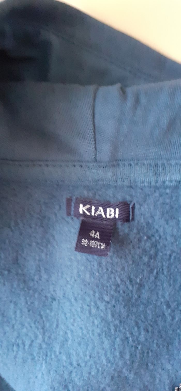 Veste zippée à capuche garçon 4 ans - photo numéro 3