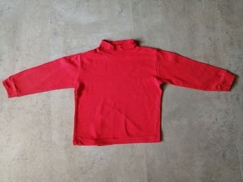 Sous pull 4 ans rouge